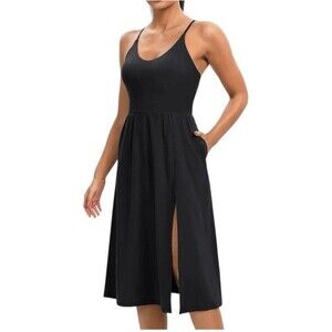Elegant Black Midi Dress